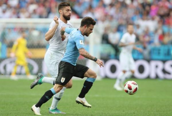 Livescore: Ουρουγουάη-Γαλλία (0-2 Τελικό)