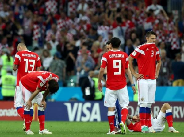 Ήρωες χαρακτηρίζει τους παίχτες της Ρωσίας ο Πούτιν