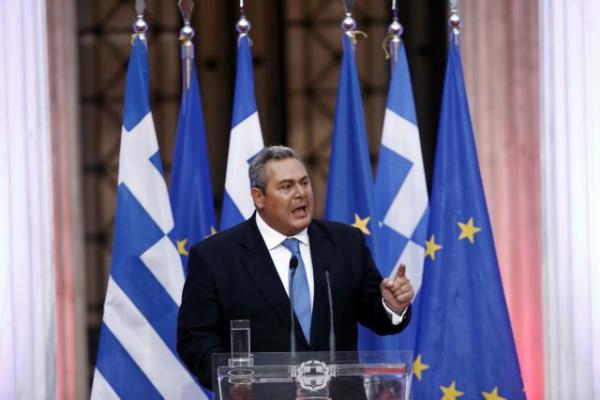 Καμμένος: Αποχωρώ από την κυβέρνηση άμα έρθει στη Βουλή η συμφωνία των Πρεσπών