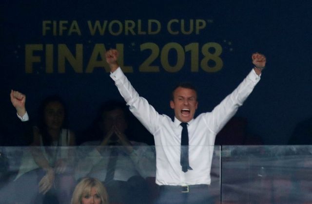 Μουντιάλ 2018 : Ο Μακρόν «ευχαριστεί» τους παίκτες της Εθνικής Γαλλίας