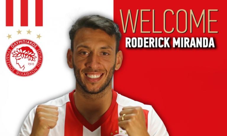 Στα «ερυθρόλευκα» ο Μιράντα