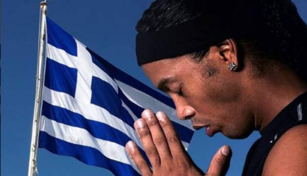 Ροναλντίνιο : «Πονάω για την Ελλάδα μας. Κουράγιο Έλληνες αδελφοί μου [Εικόνα]