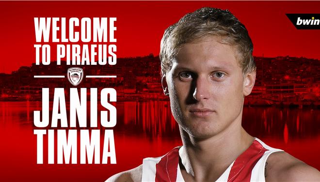 Παίκτης του Ολυμπιακού ο Τίμα