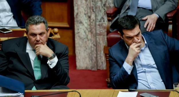 Τσίπρας και Καμμένος επιμένουν να κατασκευάζουν εχθρούς (βλέπε Μαρινάκης)
