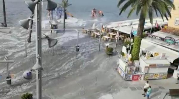 Τσουνάμι 1,5 μέτρου πλημμύρισε την Μαγιόρκα