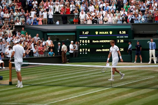 Στον τελικό του Wimbledon ο Άντερσον μετά από 6,5 ώρες