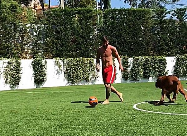 Ο Μέσι «τρέλανε» τον σκύλο του [Βίντεο]