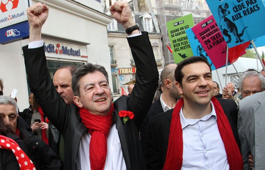 Melenchon; Alexis Tsipras is one of the most hideous politicians in Europe