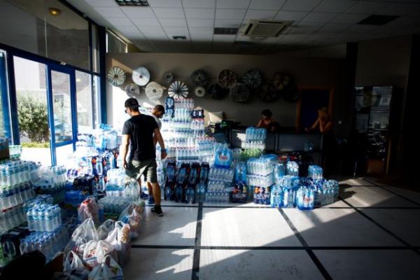 Συγκινητική ανταπόκριση των πολιτών για ενίσχυση των πυρόπληκτων