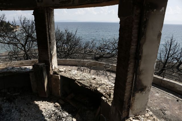 Βιβλική καταστροφή στο Μάτι : Εικόνες από το εσωτερικό των σπιτιών