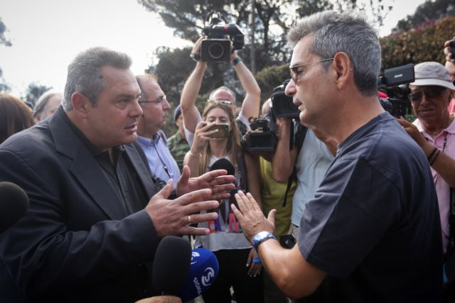 Πολίτης που μίλησε στον Καμμένο : Μόνο η εκκένωση θα μας έσωζε