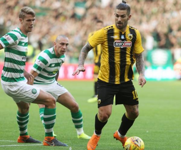 Livescore: Σέλτικ-ΑΕΚ (1-1 Τελικό)