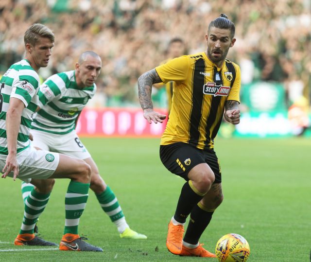 Livescore : ΑΕΚ-Σέλτικ (2-1 Τελικό)