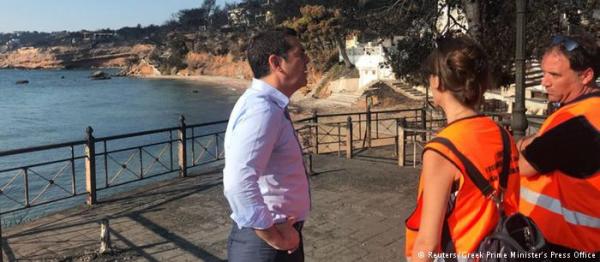 ZDF: «Μια εβδομάδα για να επισκεφθεί ο Τσίπρας το Μάτι»