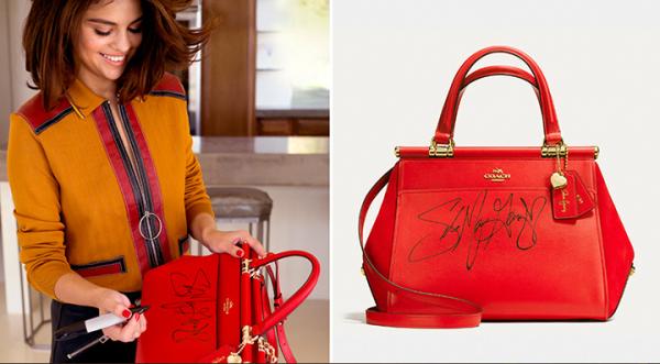 Η Selena Gomez αγαπάει τις τσάντες Coach