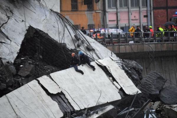 Τραγωδία Γένοβα: Μελέτη είχε προειδοποιήσει για τη τη γέφυρα το 2017