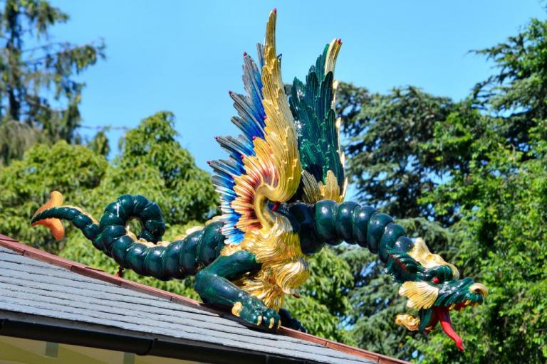 Δράκοι ξανά στους Κήπους Κιου στο Λονδίνο