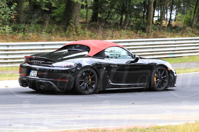 Porsche 718 Boxster Spyder 2019: Η επιστροφή… στα κόκκινα