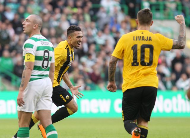 Όρθια στη Γλασκώβη η ΑΕΚ, 1-1 με τη Σέλτικ