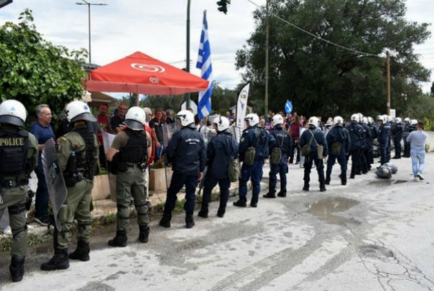 Στον ανακριτή ο 32χρονος που τραυματίστηκε στα επεισόδια του ΧΥΤΑ Λευκίμμης