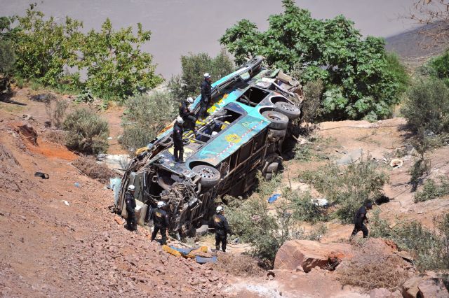 Περού: Λεωφορείο έπεσε σε χαράδρα - Τουλάχιστον 8 νεκροί