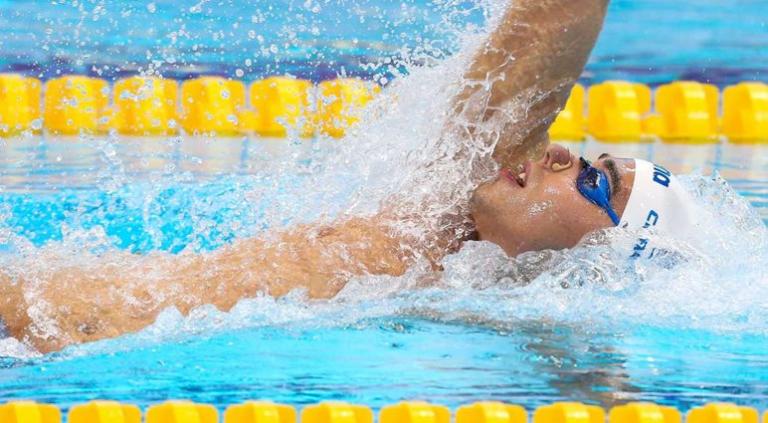 Χάλκινος στα 100 μέτρα ύπτιο ο Χρήστου