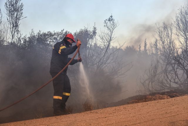 Πυρκαγιά στην Εύβοια : Δεν υπάρχουν ενεργά μέτωπα