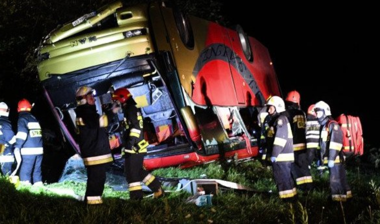 Πολωνία : Τρεις νεκροί και 18 τραυματίες σε τροχαίο με ουκρανικό τουριστικό λεωφορείο