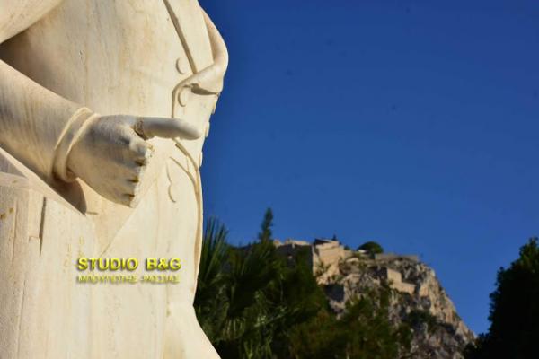 Άγνωστοι βανδάλισαν άγαλμα του Καποδίστρια στο Ναύπλιο