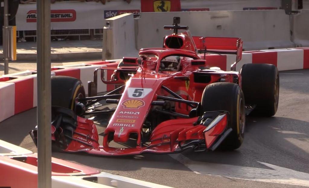 Τράκαρε κατά τη διάρκεια επίδειξης ο Φέτελ