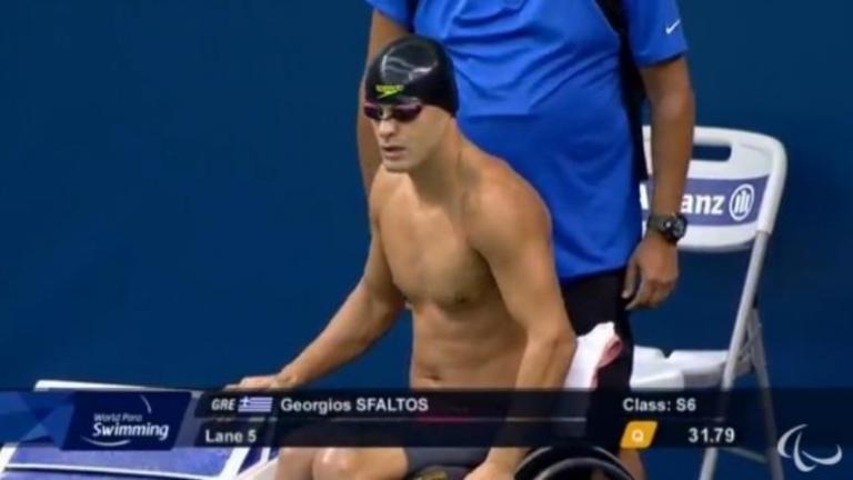 Ασημένιο μετάλλιο στα 50μ. ελεύθερο του Ευρωπαϊκού ο Σφαλτός