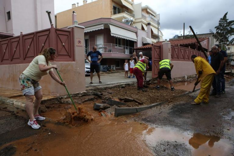 Μάνδρα: Ξεκίνησε το αντιπλημμυρικό έργο