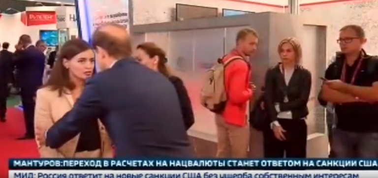 Ρωσίδα δημοσιογράφος λιποθύμησε στον «αέρα»