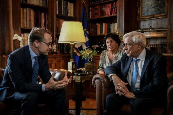 Παυλόπουλος σε Βάιντμαν : Οι εταίροι να στηρίξουν την αναπτυξιακή πορεία της χώρας