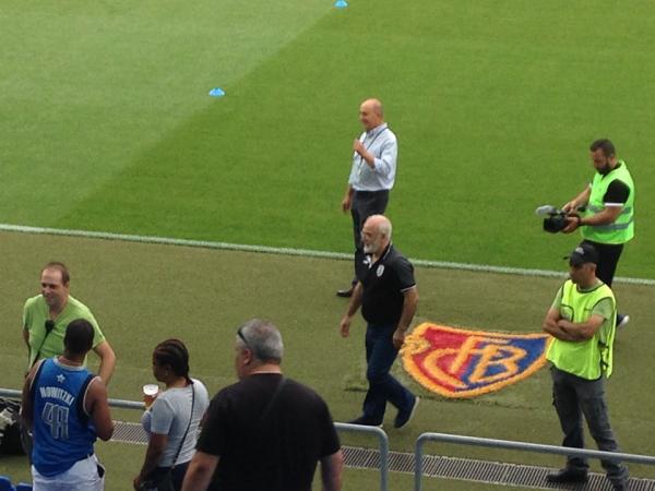 Στο γήπεδο της Βασιλείας ο Ιβάν Σαββίδης