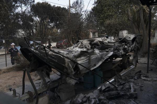 Αρωγή από την ΕΕ για τους πυρόπληκτους ζήτησαν Ανδρουλάκης – Χουντής