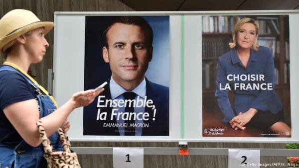 Σε απόσταση αναπνοής Μακρόν – Λεπέν