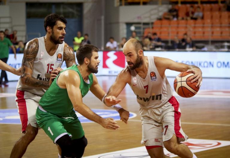 Πρώτος ο Ολυμπιακός με κορυφαίο τον Σπανούλη