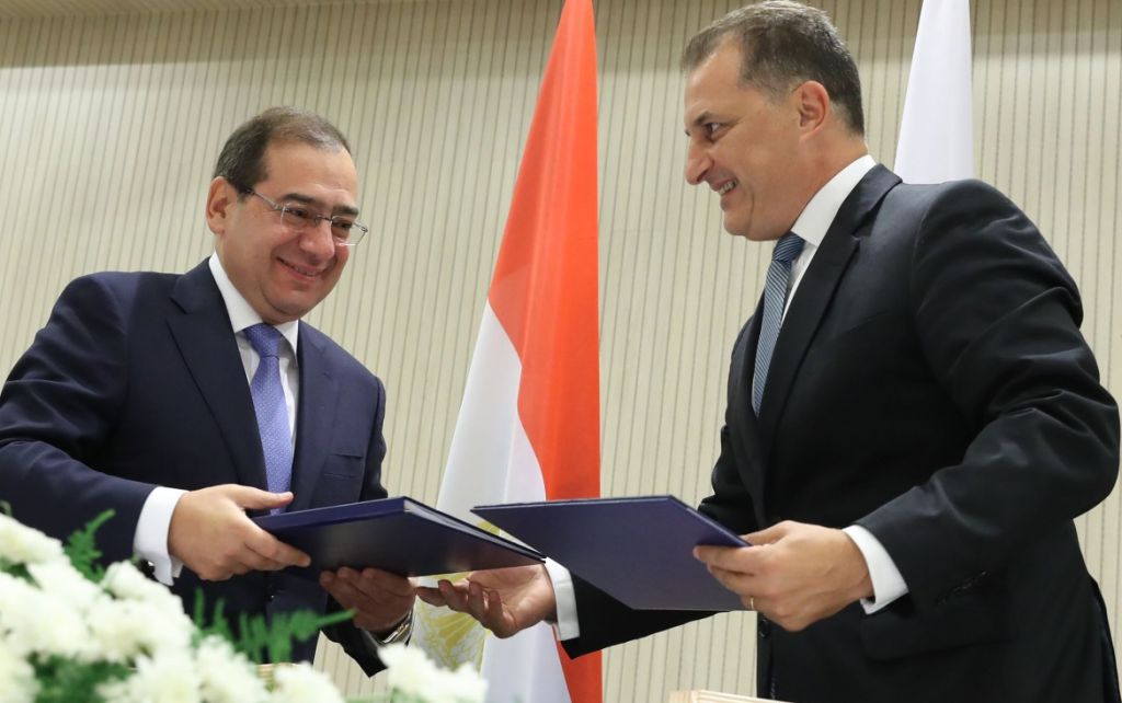 «Σφραγίστηκε» η συμφωνία Κύπρου – Αιγύπτου για τον αγωγό φυσικού αερίου