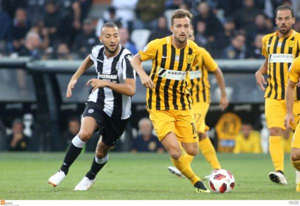 Livescore: Άρης – Αστέρας Τρίπολης 2-0 (τελικό)