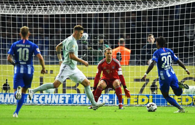 Σόκαρε τη Μπάγερν και πάτησε κορυφή η Χέρτα