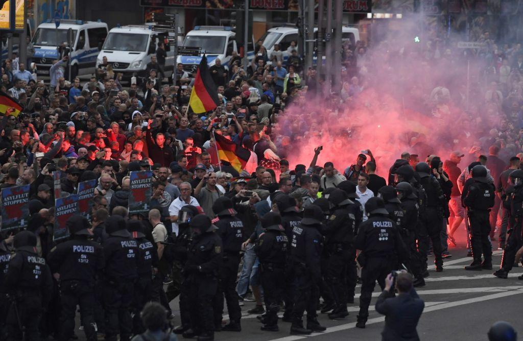 Στους δρόμους του Κέμνιτς και της ακροδεξιάς
