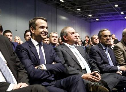 Μήνυμα ενότητας και εκλογικής μάχης από Καραμανλή, Σαμαρά