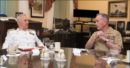 US Chairman of the Joint Chiefs of Staff in Athens for talks