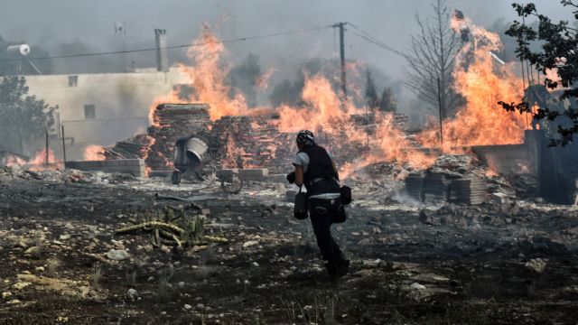 «Καλή εικόνα» παρουσιάζει η πυρκαγιά στην Αρκαδία