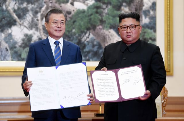 Τι συμφώνησαν οι ηγέτες της Βόρειας και Νότιας Κορέας
