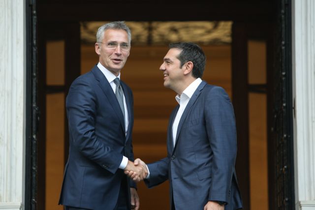 Στο Μαξίμου ο Γενς Στόλτενμπεργκ