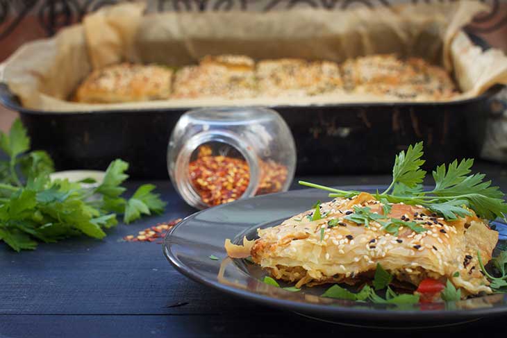 Συνταγή για μελιτζανόπιτα