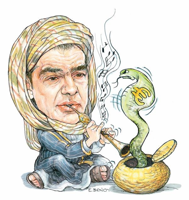 Το σκίτσο της Έφης Ξένου στα «Νέα» την Τρίτη 11 Σεπτεμβρίου