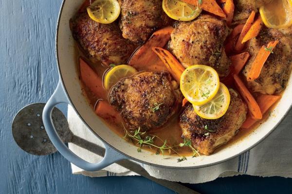 Κοτόπουλο με καρότα